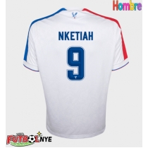 Camiseta Crystal Palace Eddie Nketiah #9 Tercera Equipación 2025-26 manga corta